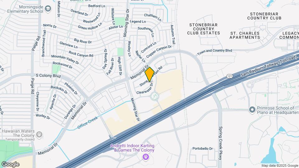 5895 Clearwater Ct Map and Location Details