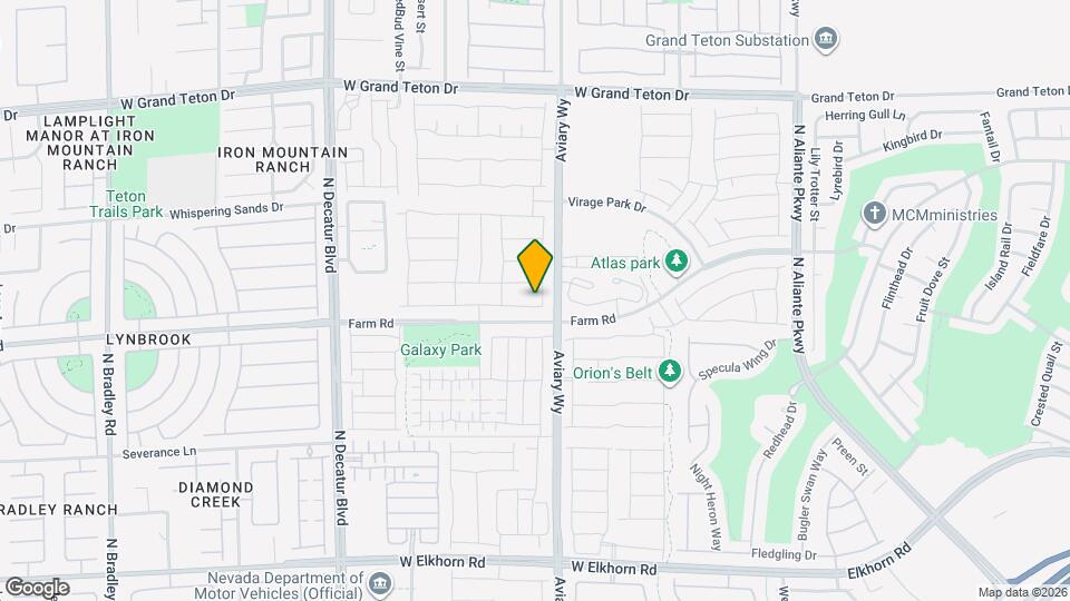 4320 Stardusk Falls Ave Mapa y Detalles de la Ubicación