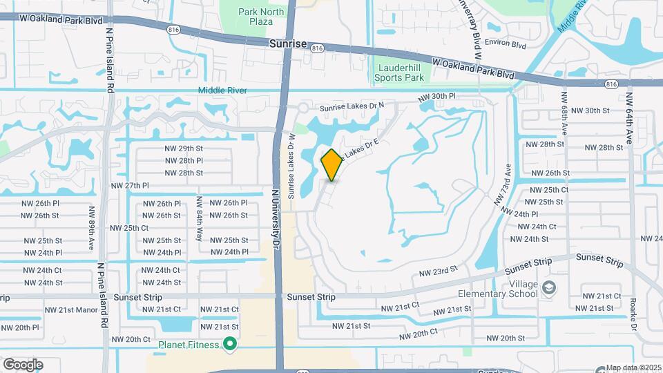 8026 NW 27th Pl Mapa y Detalles de la Ubicación