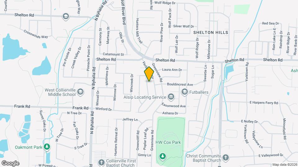 1178 Brado Dr Map and Location Details