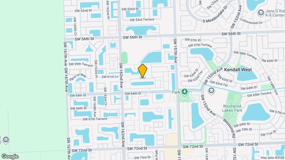 15962 SW 62nd St Map and Location Details