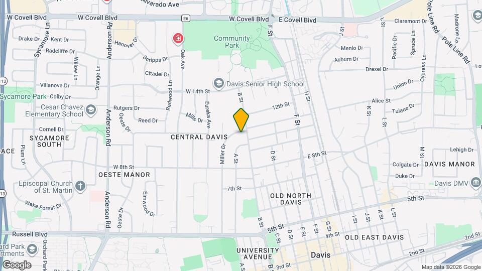 1034 Miller Dr Map and Location Details