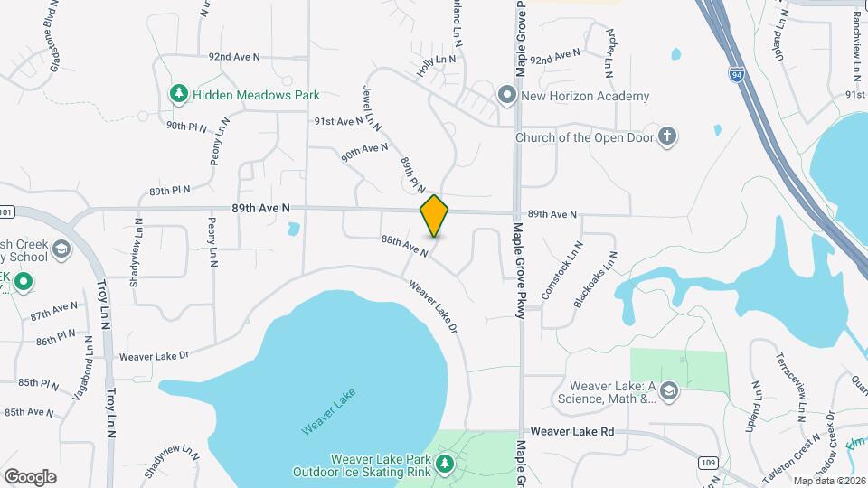 Avana Maple Grove Mapa y Detalles de la Ubicación