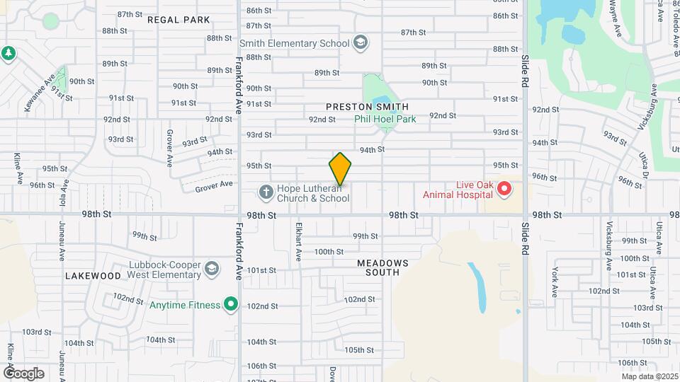 9605 Dover Ave Map and Location Details