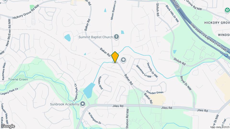 4183 Baker Station Ct Map and Location Details