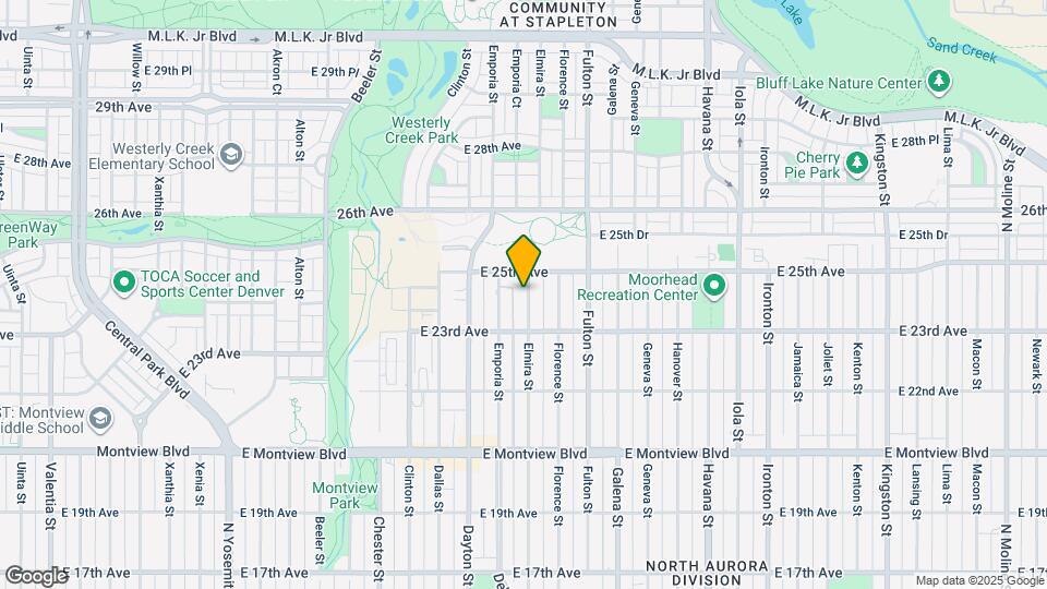 2357 Elmira St Map and Location Details