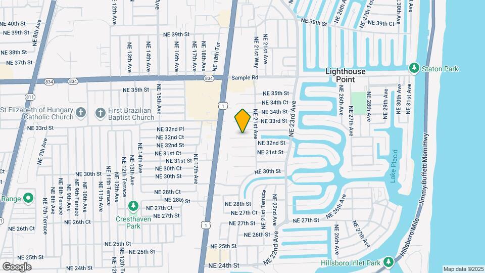 1991 NE 32nd St Map and Location Details