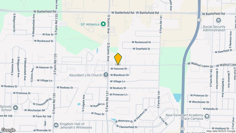 2616 W Farm Rd 164 Map and Location Details