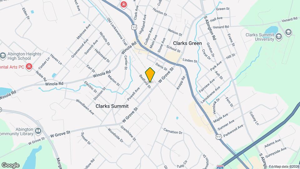 Bedford Towers Map and Location Details