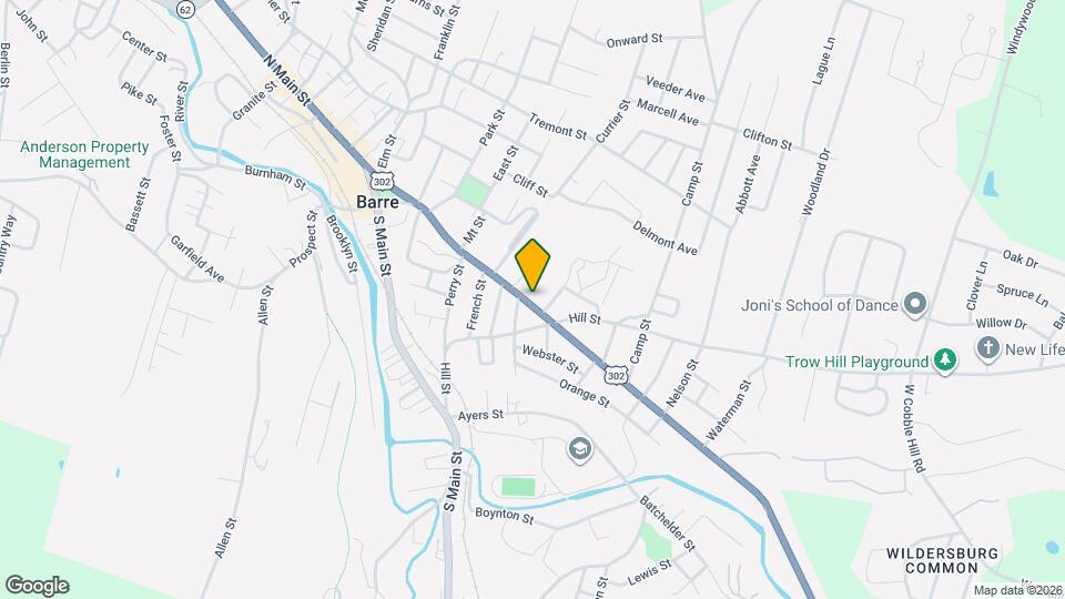 123 Washington St, Unit 1 Map and Location Details