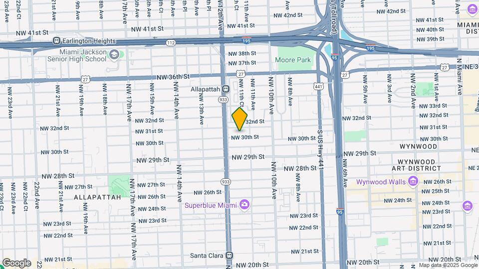 1143 NW 30th St Map and Location Details