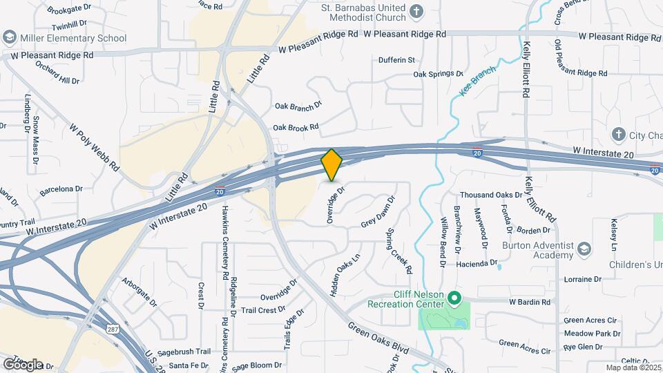 5306 Ridge Springs Ct Map and Location Details