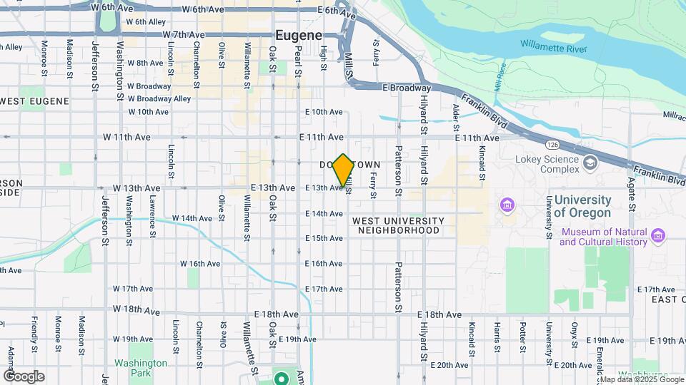 1312 Mill St Mapa y Detalles de la Ubicación