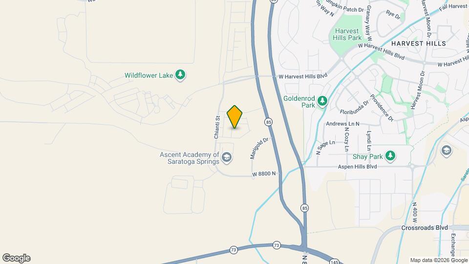 1754 N Blaze Ln Map and Location Details