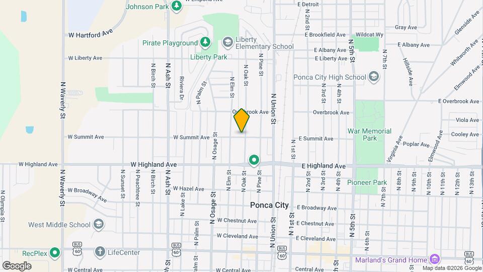 409 W Summit Ave Map and Location Details