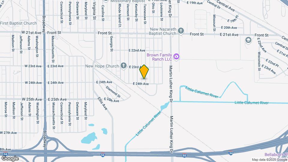 2366 Tennessee St Map and Location Details