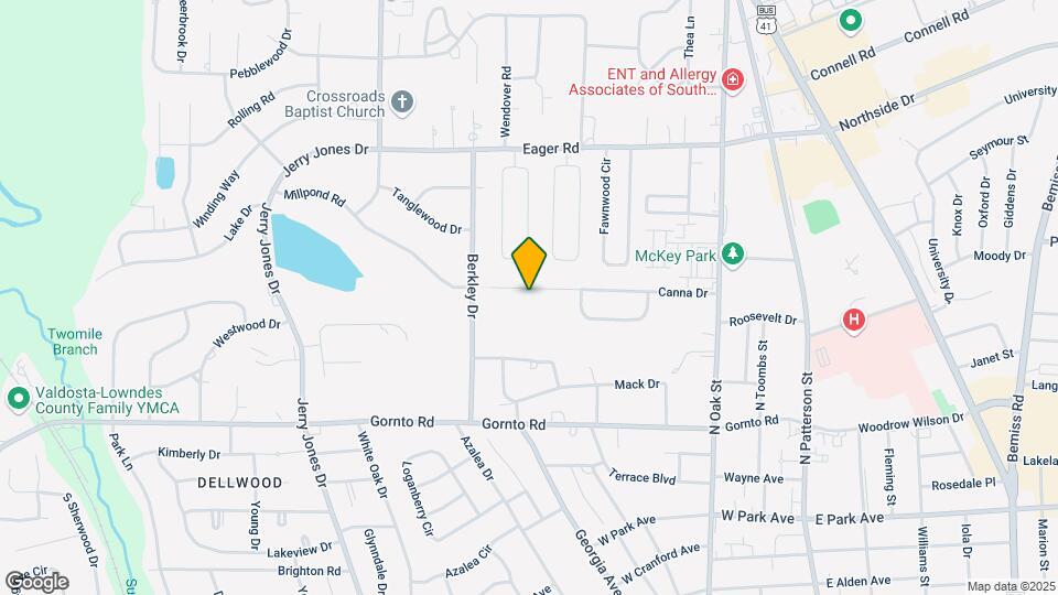 417 Canna Dr Mapa y Detalles de la Ubicación