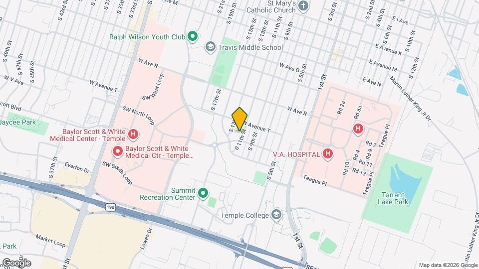 2016 S 11th St Map and Location Details