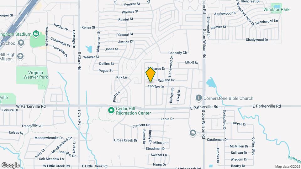 808 Thorton Dr Map and Location Details