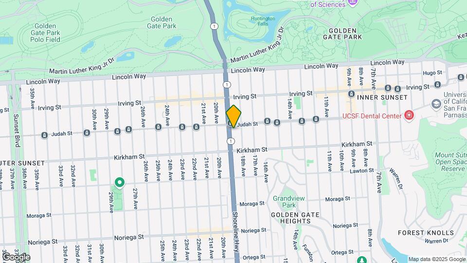 1426 19th Ave Mapa y Detalles de la Ubicación