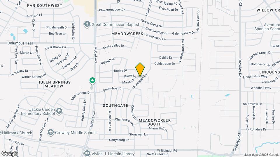 3100 Kathy Ln Map and Location Details