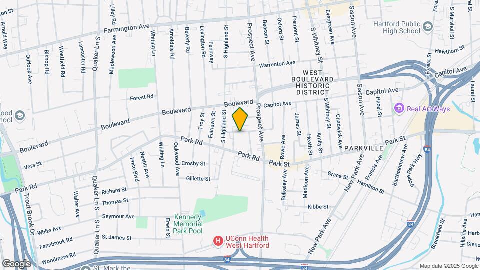 41 W Beacon St Map and Location Details