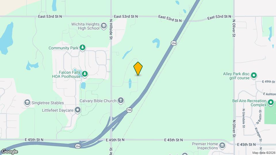 5003 N Vassar Ave Map and Location Details