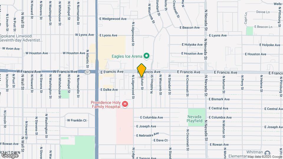 6205 N Astor St Map and Location Details