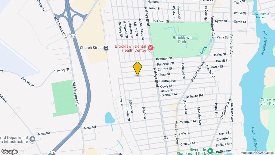 377 Brook St Map and Location Details