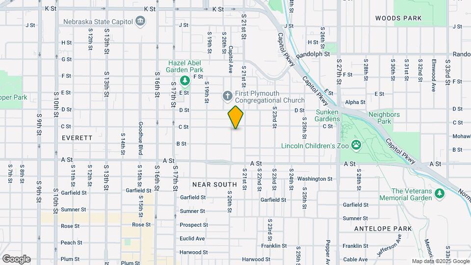 1220 S 20th St Mapa y Detalles de la Ubicación