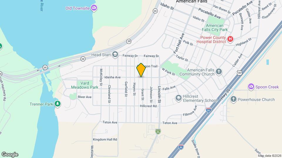 1505 Idanha Ave Map and Location Details