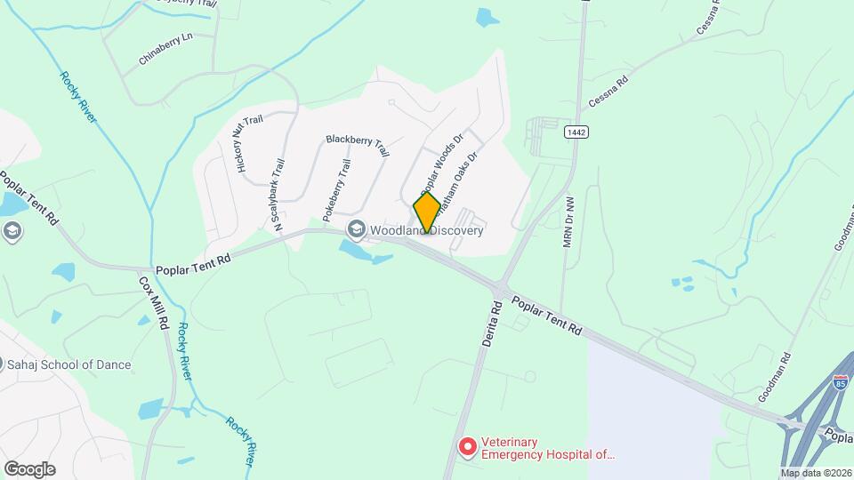 8557 Forest Point Rd NW Map and Location Details