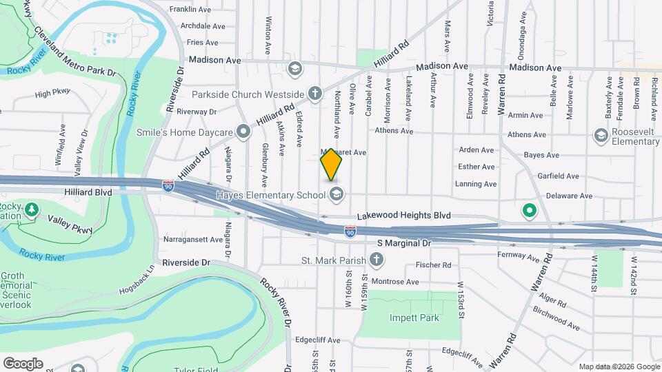 2258 Northland Ave Map and Location Details