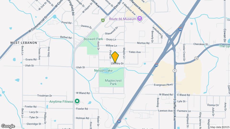 534 Zachary Dr Map and Location Details