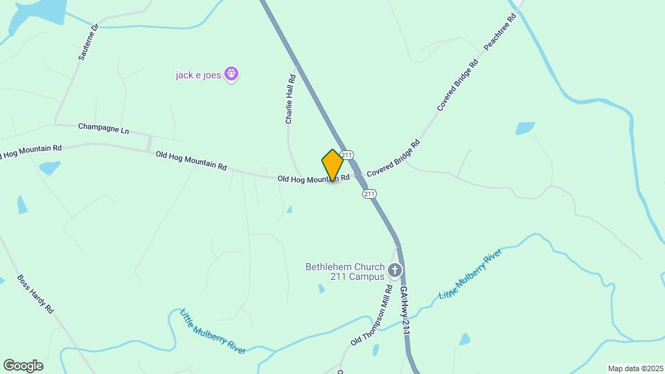 722 Old Hog Mountain Rd Map and Location Details