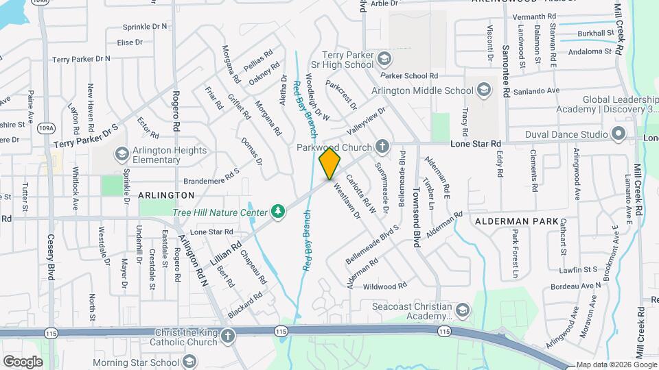 1330 Westlawn Dr Map and Location Details