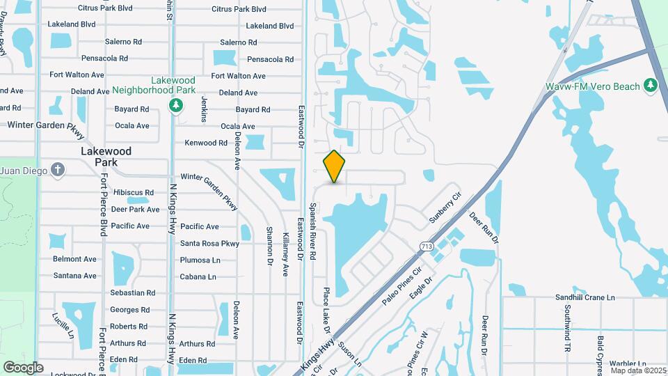 5824 Spanish River Rd Map and Location Details