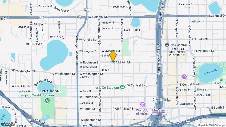 740 W Robinson St Mapa y Detalles de la Ubicación