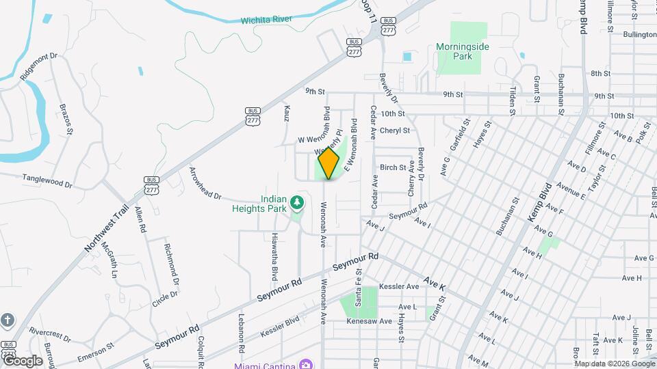 1901 Wenonah Ave Map and Location Details