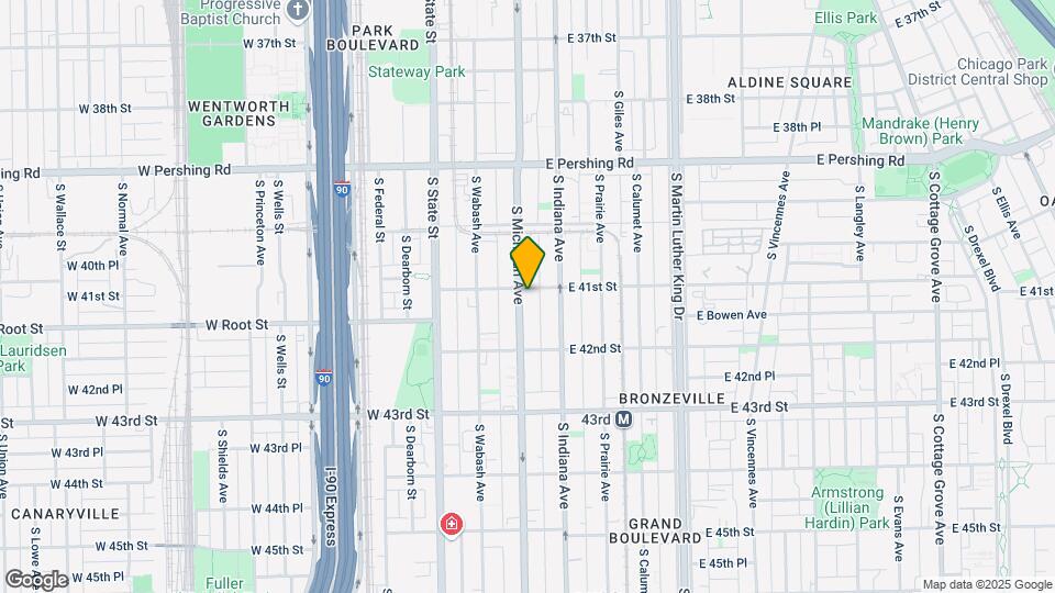 4101-4109 S Michigan Ave Map and Location Details