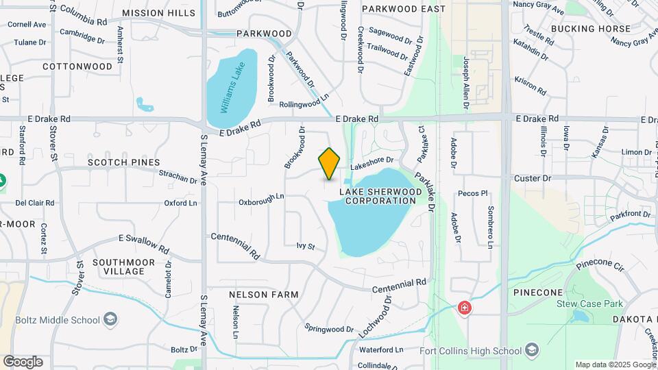 2718 Granada Hills Dr Map and Location Details