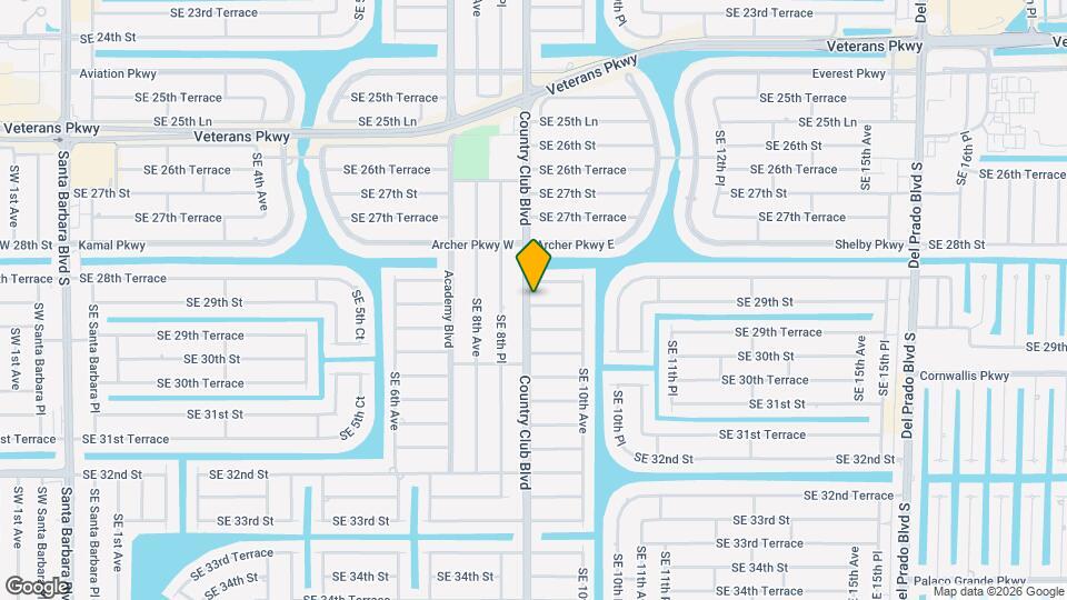 901 SE 29th St Map and Location Details
