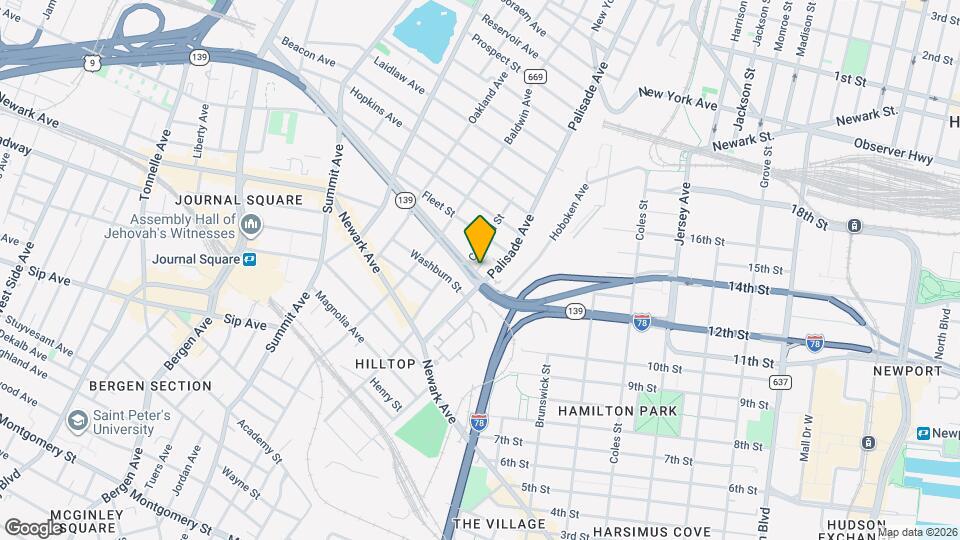 298 Hoboken Ave, Unit 1 Map and Location Details