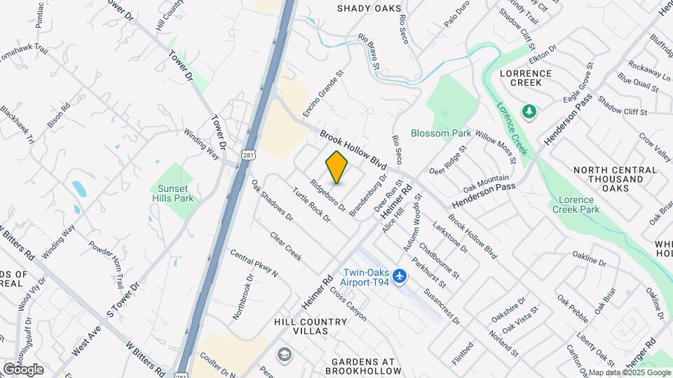 1710 Searcy Dr Map and Location Details