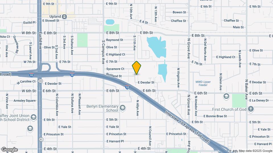 1560 N 11th Ave Map and Location Details