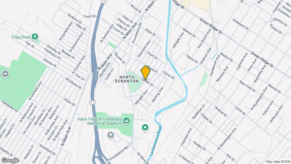 1026 Meade Ave Map and Location Details