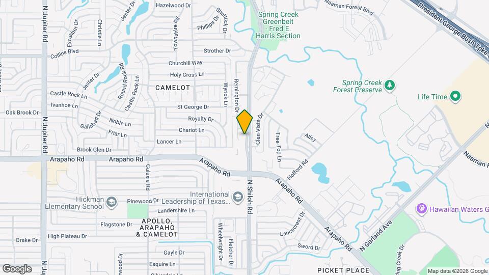 5017 Remington Dr Map and Location Details