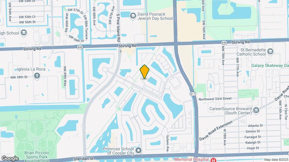 3927 NW 84th Way Map and Location Details
