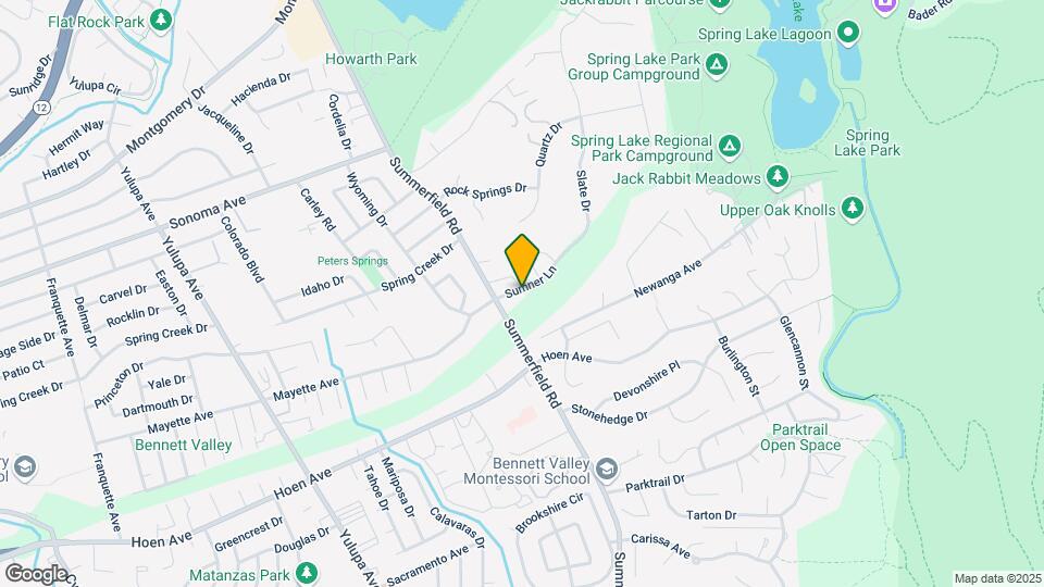 3820 Sumner Ln Mapa y Detalles de la Ubicación