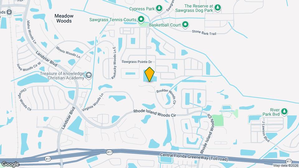 1015 Ocala Woods Ln Map and Location Details